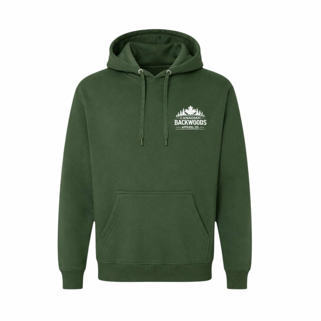 Where the Pavement Ends Hoodie - Forest Green