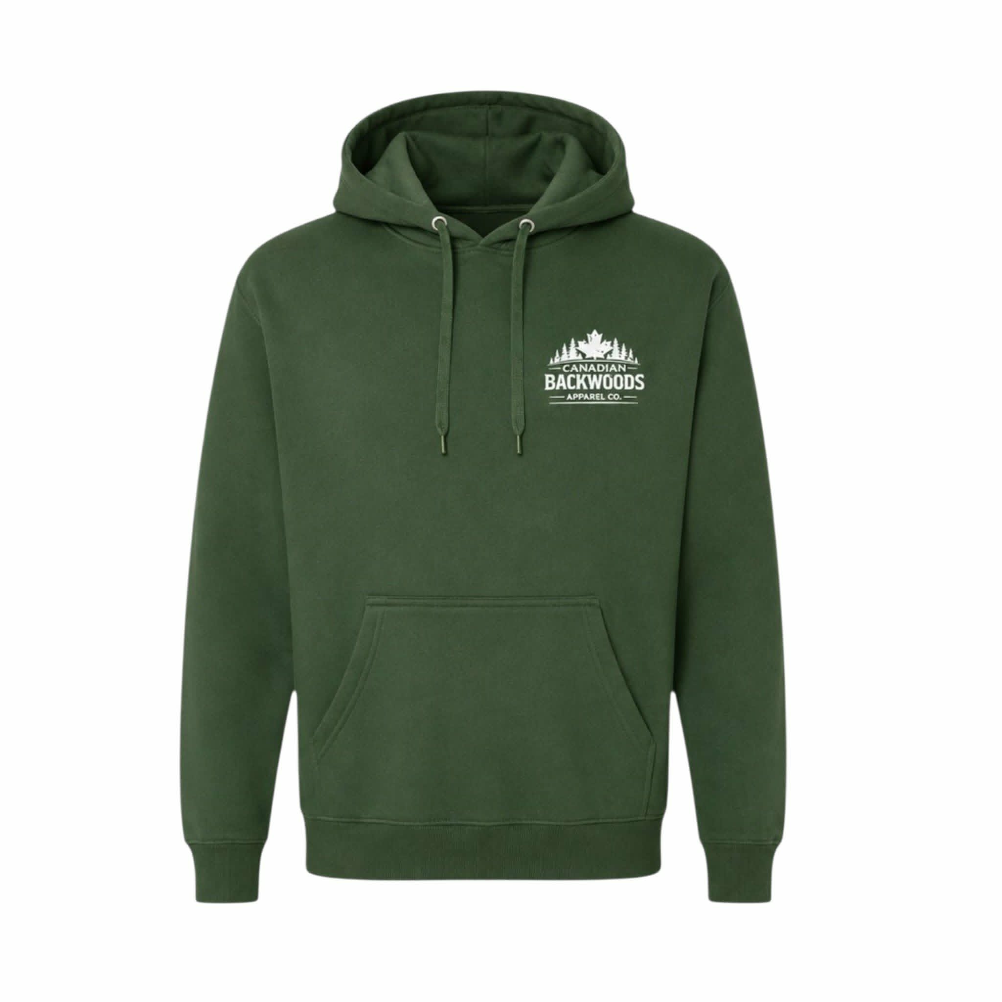 Where the Pavement Ends Hoodie - Forest Green