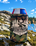 More Backroads. More Beers. Less Bullshit. - Koozie