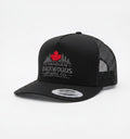 Flat Peak Snap Back - Black