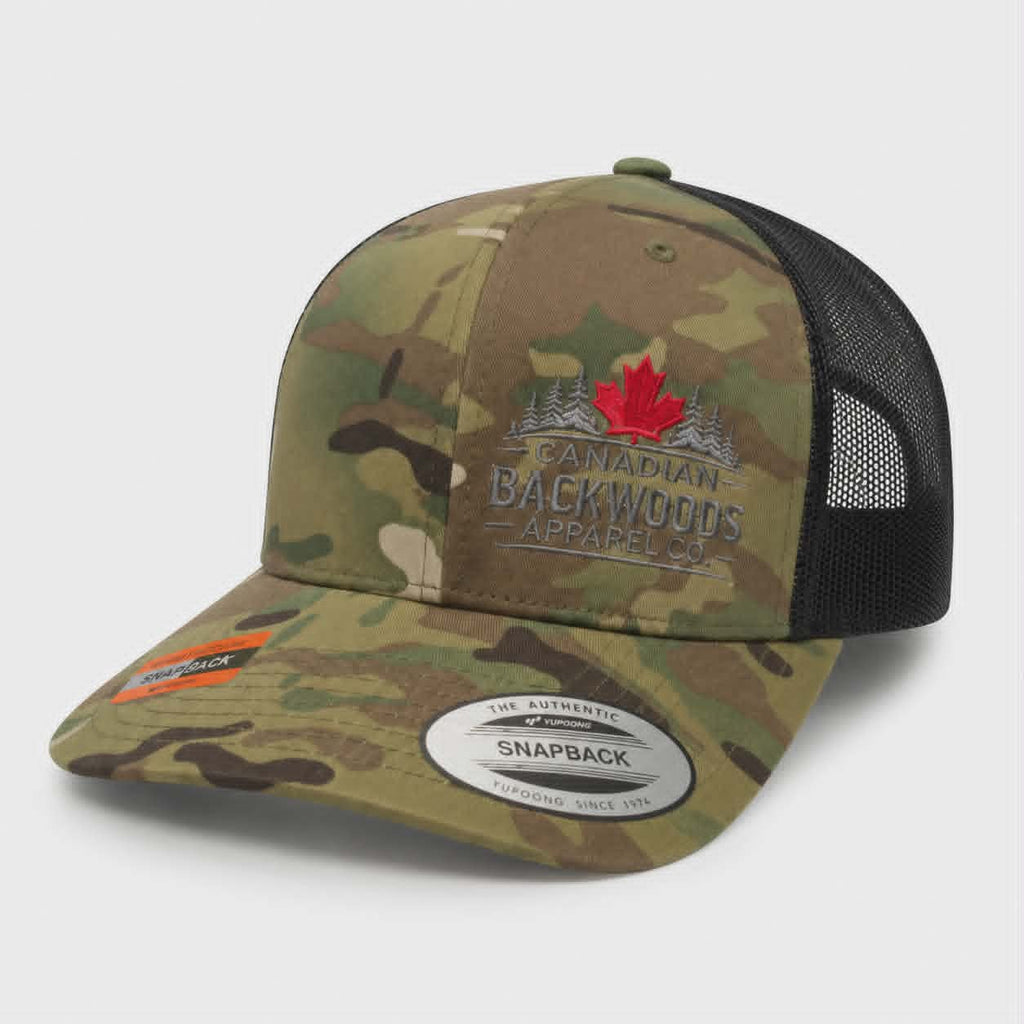 Snap Back - Army/Black
