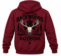 Hunt the Backwoods Hoodie – Wine